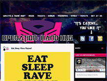 Tablet Screenshot of operationhandhug.com